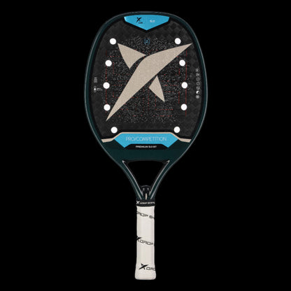 Premium 5.0 BT Beach Tennis Racket – 12K Carbon + Sand Treatment