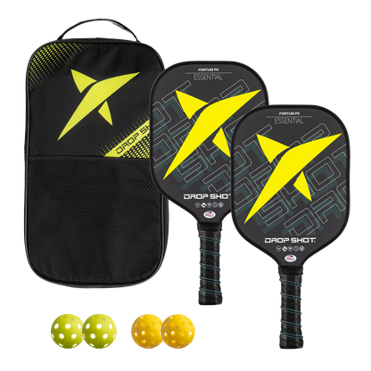 FORTUM PK SET X 2 PCS + 4 OUTDOOR BALLS + BAG